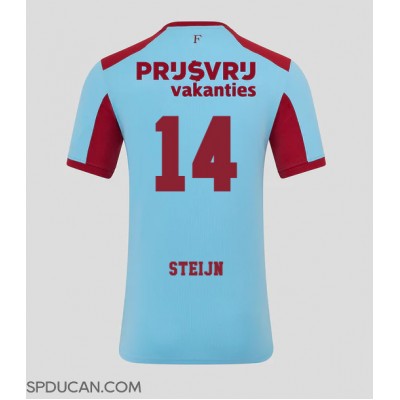Muški Nogometni Dres Feyenoord Sem Steijn #14 Rezervni 2025-26 Kratak Rukav Muški Nogometni Dres Feyenoord Sem Steijn #14 Rezervni 2025-26 Kratak Rukav